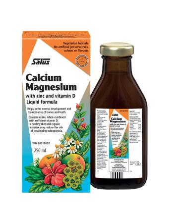 Salus Calcium Magnesium 250ml | Gluten-Free Kosher Non-GMO & Vegetarian