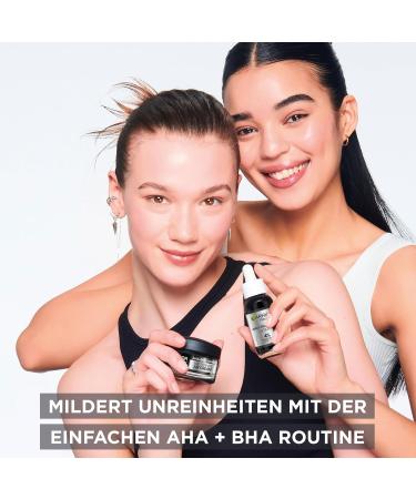 Garnier SkinActive AHA+BHA Charcoal 3-in-1 Face Cream 50ml | Mattifying Air Cream for Blemish-Prone Skin - Buy Online! - Buy Online on SooperMarket.com