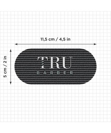 TRU BARBER Hair Grippers - Salon and Barber Clips for Styling, Cutting, and Coloring - Nonslip Hair Holder for Men and Women (Black/White) - Buy Online on SooperMarket.com