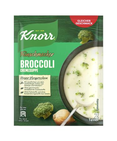 Knorr Gourmet Broccoli Soup 2 Plates Broccoli 50 g (1 Pack)