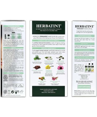 Herbatint 4C Ash Chestnut Hair Dye - Natural and Ammonia-Free - Buy Online on SooperMarket.com