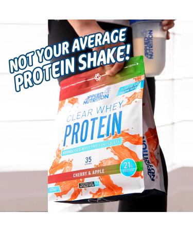 Applied Nutrition Clear Whey Protein Isolate 875g - 35 Servings (Twirler Ice Cream) | 21g Protein | White Twirler Ice Cream - Buy Online on SooperMarket.com