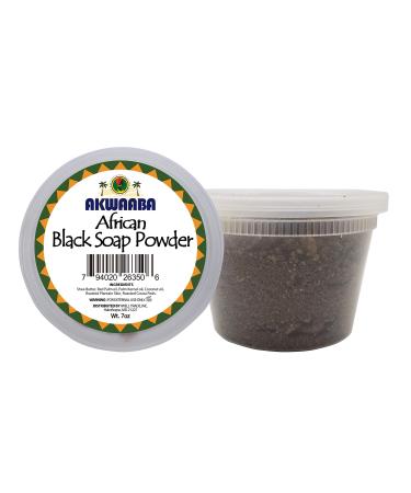 AKWAABA African Black Soap Powder 7oz