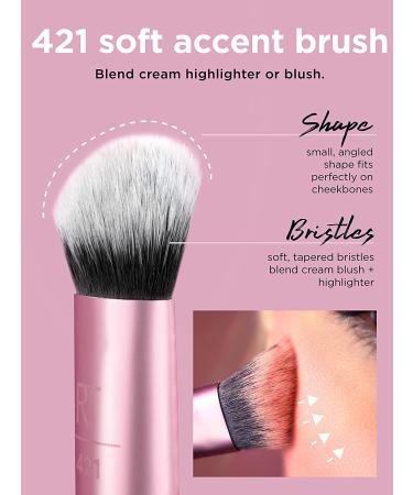 Real Techniques Artist Essentials 5-Piece Makeup Brush Set - Professional Quality - Buy Online on SooperMarket.com