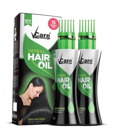 Buy New Improved Herbal Hair Oil with Wonder Cap (100 ml) - Enhance Hair Growth & Shine | International Shipping Available - Buy Online on SooperMarket.com