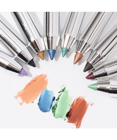 YES.EYE DO Gel Eyeliner Waterproof Smudgeproof Retractable Eyeliner Gel with built-in sharpener Colored Glitter Eyeliner Highly Pigmented and Creamy (Apricot) - Buy Online on SooperMarket.com