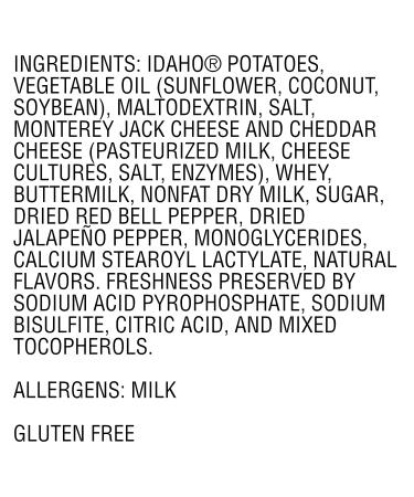 Idahoan Monterey Pepper Jack Mashed Potatoes - 12 Pouches (4 Servings Each) - Buy Online on SooperMarket.com
