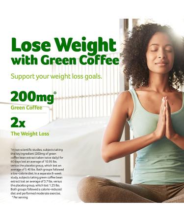 Purely Inspired Green Coffee+ - 100 Veggie Tablets for Weight Loss & Energy - Buy Online on SooperMarket.com