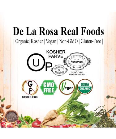 De La Rosa Organic Distilled White Vinegar 32oz - Raw & Unfiltered | Vegan, Gluten-Free, Kosher | Perfect for Salads, Dressings, Marinades | 32 Fl Oz - Buy Online on SooperMarket.com