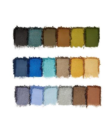 e.l.f. Earth & Ocean Eyeshadow Palette | 18 Matte & Shimmer Shades | Ultra-Pigmented Formula | 0.6 Oz - Buy Online on SooperMarket.com