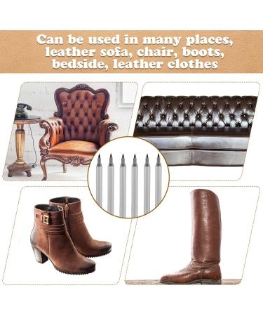 Leather Dye Marker Pens - 12 Pack Dual Tip Touch Up Pen Set for Shoe Repair - 12 Colors - Buy Online on SooperMarket.com