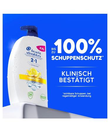 Head & Shoulders Citrus Fresh 2in1 Anti-Dandruff Shampoo 800ml - Up to 100% Dandruff Protection | Greasy Hair Solution | Daily Use | Citrus Fragrance - Buy Online on SooperMarket.com