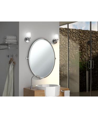 Modern Square Base Tissue Holder Stand - 21.25 inches - Chrome Finish - Buy Online on SooperMarket.com