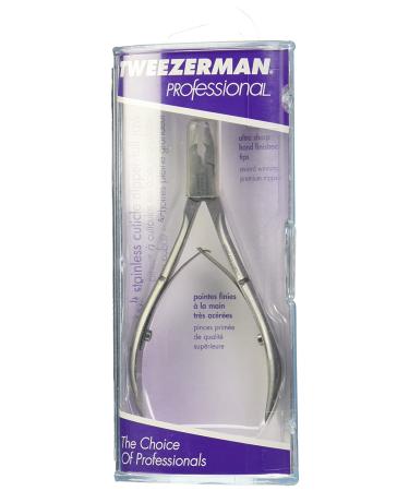 Tweezerman Cobalt Stainless Nipper | Full Jaw Box Joint | 1 Count - Professional Quality - Buy Online on SooperMarket.com