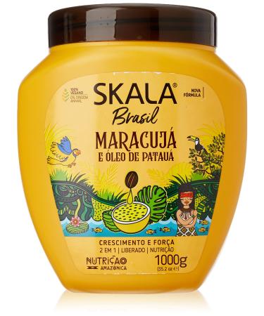 SKALA - Passion fruit treatment cream and conditioner for hair | Intensive care | Moisturizing | Shine-giving 1 kg pack