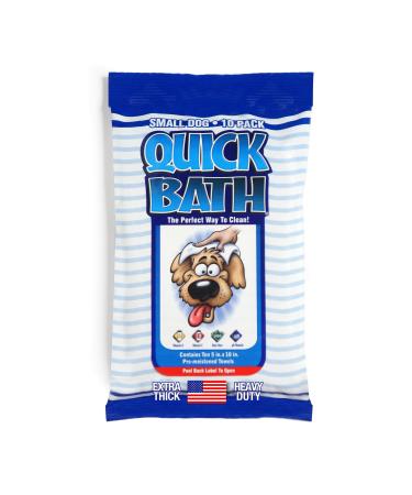 International Veterinary Sciences Quick Bath Skin Coat Cleaner & Conditioner Small Dog 10 Pack