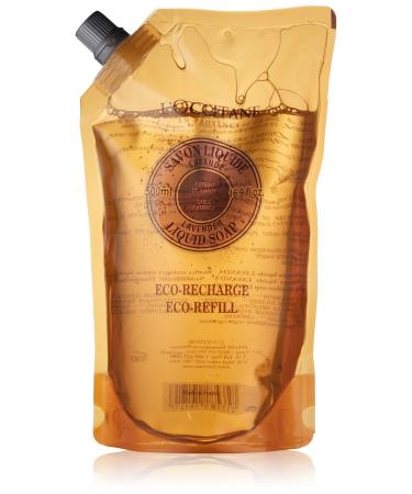 Shea Butter by L'Occitane Lavender Liquid Soap Eco Refill 500ml
