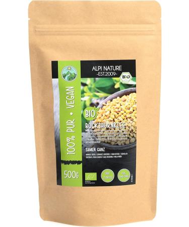 Certified Organic 500g Fenugreek Seeds - 100% Natural and Additive-Free - Buy Online on SooperMarket.com