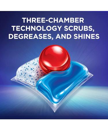Finish Quantum 64ct Dishwasher Detergent Tablets - Powerball Formula for Ultimate Clean & Shine - Buy Online on SooperMarket.com