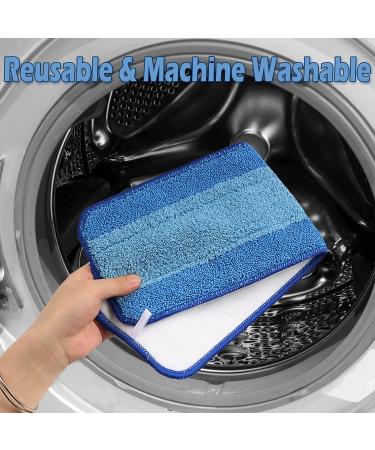 2 Pack Reusable Microfiber Cleaning Pads for Bona Mops - 18 Inch Machine Washable Refills - Buy Online on SooperMarket.com