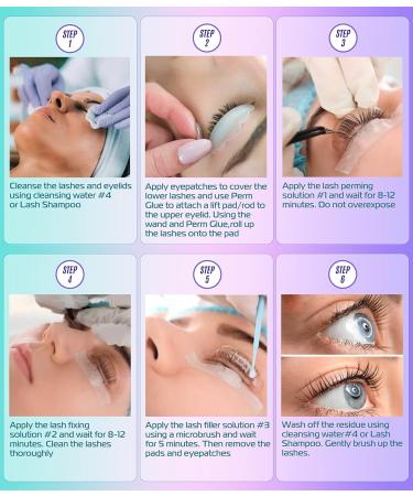 Stacy Lash Lift Kit - Professional Salon Quality Eyelash Perm Set - Buy Online on SooperMarket.com