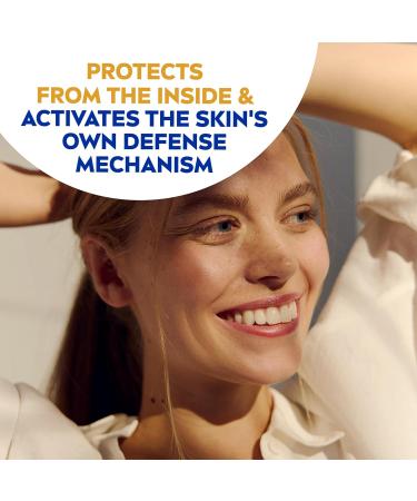 NIVEA SUN Triple Protect Light Sun Fluid SPF50+ (40ml) Face Sun Cream SPF50 with Hyaluron Protects Against UV Blue Light and Pollution Daily Face Sunscreen - Buy Online on SooperMarket.com