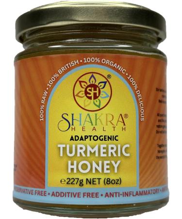 Organic Turmeric Honey Infused with UK Borage - Special Edition | High Strength, Potent, Light & Smooth Spread | Naturally Mild | 100% Organic - Buy Online on SooperMarket.com