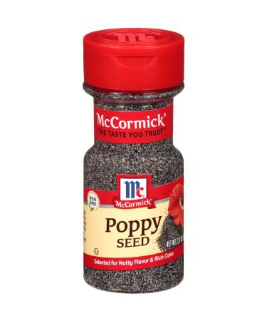 McCormick Poppy Seed, 2.37 oz