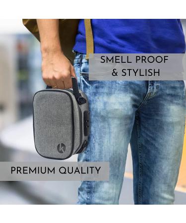 Smell Proof Odorless Bag with Combination Lock - Stash Box & Medicine Container - Buy Online on SooperMarket.com