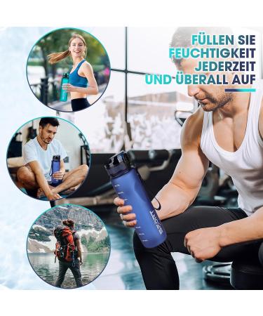 Buy Aoprel 1L Sport Drinking Bottle - Leak-Proof BPA-Free Ideal for Outdoor School & Camping - Buy Online on SooperMarket.com