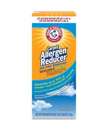 Arm & Hammer 3320084113 Carpet & Room Allergen Reducer & Odor Eliminator, 42.6oz Shaker Box