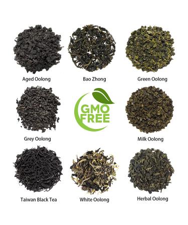 Yan Hou Tang Organic Green Oolong Tea Loose Leaf - 150g | Full Four Seasons Spring | High Mountain Raw Low Fermented | Fragrant Taste | Formosa Taiwan - Buy Online on SooperMarket.com
