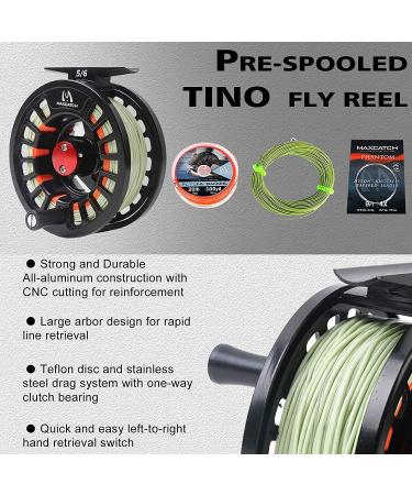 Buy Maximumcatch Amigo Fly Fishing Rod & Roll - 9ft 4-Piece 4/5/6/7/8 WT with Accessories | International Shipping Available - Buy Online on SooperMarket.com