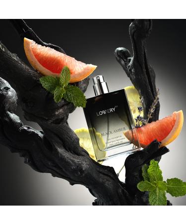 Mens Valentines Gifts Black Amber Mens Perfume 4 in 1 Deodorant & Cologne Gift Set - 4pc Mens Cologne Set - Parfum Antiperspirant Deodorant Stick Aftershave Gel Masculine Birthday Perfumes for Men - Buy Online on SooperMarket.com