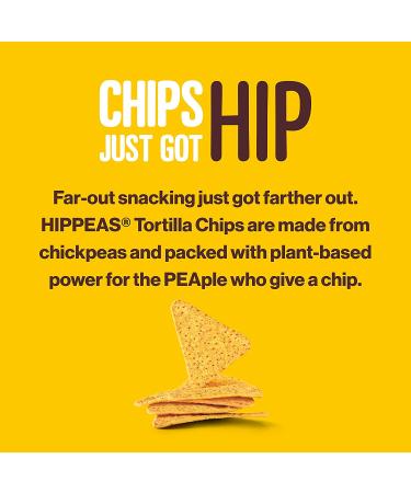 Hippeas Organic Chickpea Puffs Tortilla Chips + Sea Salt & Lime | 5 oz 6 ct | Vegan Gluten-Free Crunchy Protein Chips - Buy Online on SooperMarket.com