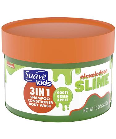 Suave Kids 3-in-1 Gooey Green Apple Shampoo, Conditioner, Body Wash 10 oz - Tear-Free - Buy Online on SooperMarket.com