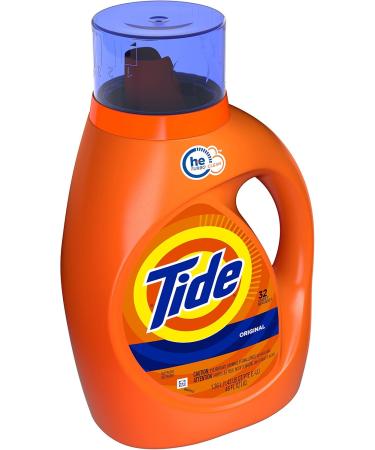 Tide Liquid Laundry Detergent Original 32 Loads - 46 Fl Oz | Best International Shipping - Buy Online on SooperMarket.com