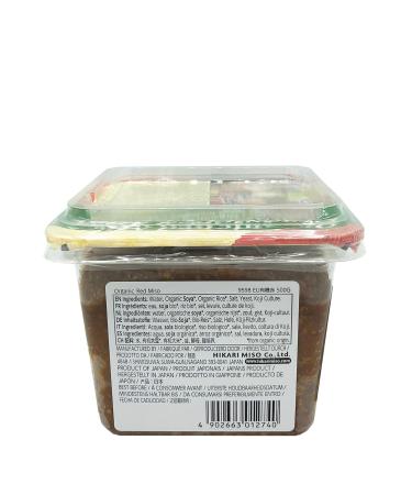 Hikari Miso Natural Organic Red Miso Paste - 500g | Buy Authentic Japanese Miso for Cooking Online - Buy Online on SooperMarket.com