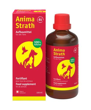 Anima -Strath Dietary supplements & vitamins for dogs & cats - fermented herbal yeast to strengthen the immune system & stimulation of digestion 61 micronutrients & minerals Nee 100 ml
