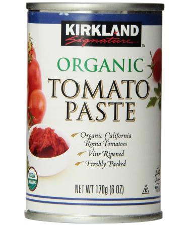 Kirkland Organic Tomato Paste-6 oz, 12 ct