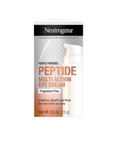 Neutrogena Rapid Firming Peptide Eye Cream - Pack of 4 | Hydrating, Fragrance-Free, & Brightening Formula to Reduce Fine Lines & Puffiness - Buy Online on SooperMarket.com