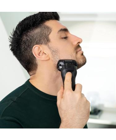 Buy Panasonic Series 900 ES-LV6U Premium Wet & Dry Razor for Men | 5-Blade Shearing Head Linear Motor Beard Sensor | Matte Black - International Shipping Available - Buy Online on SooperMarket.com