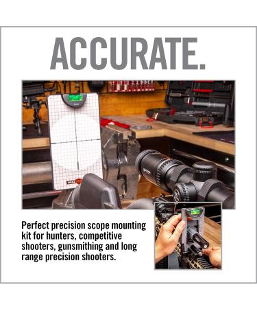 Real Avid Scope Leveling Kit - Complete Rifle Scope Mounting & Alignment System - Buy Online on SooperMarket.com