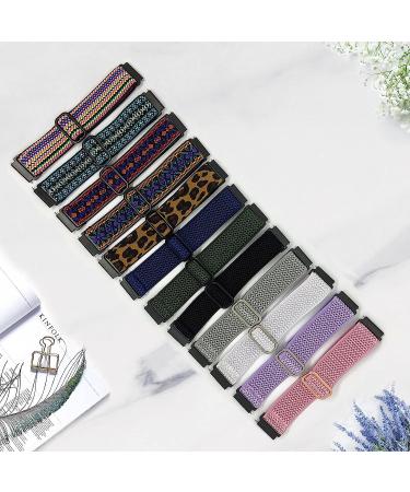 Fitbit Versa 2 Stretchy Bands for Women Men - Adjustable Elastic Replacement Wristband - Buy Online on SooperMarket.com