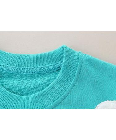 Girls Rainbow Sweatshirt for Kids | Cotton Long Sleeve Pullover Age 1-12 Years | Toddler Casual Jumper T-Shirt - Buy Online on SooperMarket.com