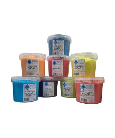 Baking Beauty and Beyond Premium Floss Sugar for Cotton Candy - Cotton Candy Flossing Sugar with Natural Ingredients Perfect for Every Occasion Bulk Floss Sugar 800g - Vanilla Flavour
