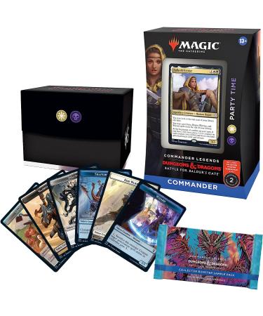 Magic The Gathering Commander Legends Battle for Baldur's Gate Deck + Collector Booster Pack - Buy Online on SooperMarket.com
