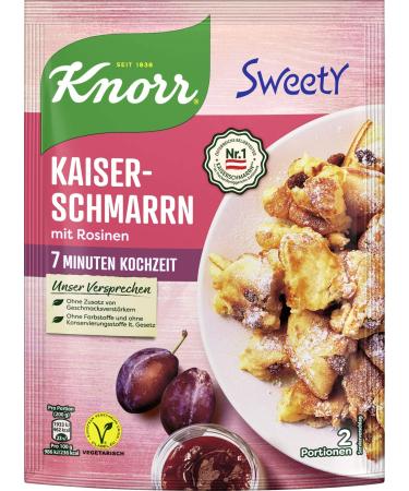 Knorr Sweety Kaiserschmarrn 2 portions pack of 7 (7 x 205 g) Kaiserschmarrn 205 g (pack of 7)