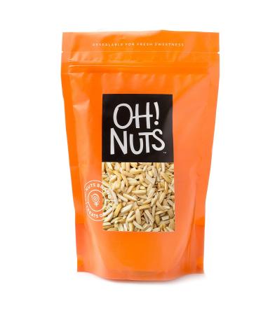 Oh! Nuts Blanched Slivered Almonds | 24oz Bulk Bag - Raw, Unsalted Almond Sticks for Snacking & Baking | High Protein, Heart Healthy, All Natural - 24oz - Buy Online on SooperMarket.com