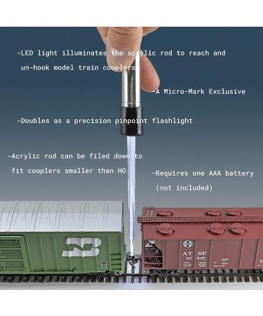 Micro-Mark UncoupleLITE: High-Quality Coupler for Precise Model Railroading - Buy Online on SooperMarket.com
